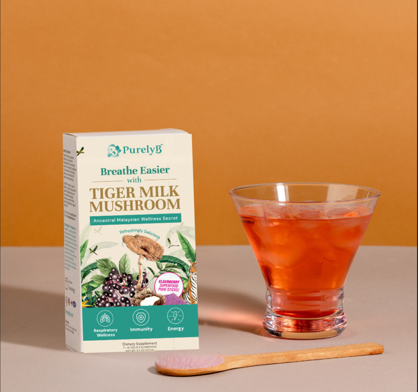PurelyB Tiger Milk Mushroom