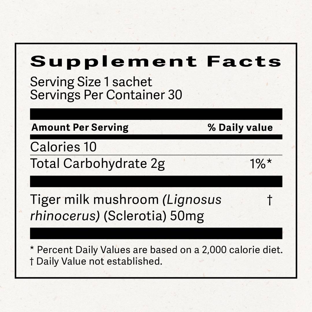 PurelyB Tiger Milk Mushroom